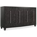Melange Black 4 Door Credenza