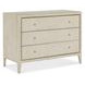 Melange Cream 3 Drawer Accent Chest
