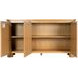 Genoa Light Oak 3 Doors Sideboard with Storage