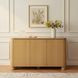Genoa Light Oak 3 Doors Sideboard with Storage
