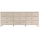 Nora Antique Taupe 9 Drawers Dresser