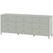 Nora Sage Green 9 Drawers Dresser