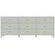 Nora Sage Green 9 Drawers Dresser
