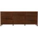 Nora Walnut 9 Drawers Dresser