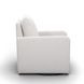 Nancy Light Gray Upholstered Swivel Glider Rocker Nursing Chair