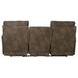 Tranquility Pewter Lay Flat Power Reclining 87" Sofa with Power Lumbar and Heat Massage
