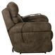 Tranquility Pewter Lay Flat Power Reclining 87" Sofa with Power Lumbar and Heat Massage
