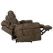 Tranquility Pewter Lay Flat Power Reclining 87" Sofa with Power Lumbar and Heat Massage