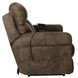 Tranquility Pewter Lay Flat Power Reclining 87" Sofa with Power Lumbar and Heat Massage