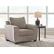 Loreo Truffle Upholstered Accent Chair