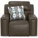 Arezzo Chocolate Power Headrest Power Reclining Living Room Set