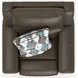 Arezzo Chocolate Zero Gravity Lay Flat Power Recliner with Power Headrest