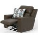 Arezzo Chocolate Zero Gravity Lay Flat Power Recliner with Power Headrest