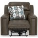 Arezzo Chocolate Power Headrest Power Reclining Living Room Set