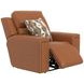 Arezzo Whiskey Zero Gravity Lay Flat Power Recliner with Power Headrest