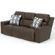 Arezzo Chocolate Power Headrest Power Reclining Living Room Set