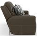 Arezzo Chocolate 87" Power Headrest Power Reclining Sofa