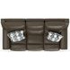 Arezzo Chocolate 87" Power Headrest Power Reclining Sofa