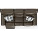 Arezzo Chocolate 87" Power Headrest Power Reclining Sofa