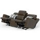 Arezzo Chocolate 87" Power Headrest Power Reclining Sofa