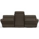 Arezzo Chocolate 87" Power Headrest Power Reclining Sofa