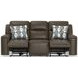Arezzo Chocolate Power Headrest Power Reclining Living Room Set