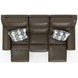 Arezzo Chocolate 87" Power Headrest Power Reclining Sofa