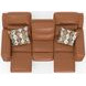 Arezzo Whiskey 87" Zero Gravity Power Reclining Sofa with Power Headrest