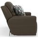 Arezzo Chocolate Zero Gravity Power Reclining Loveseat with Power Headrest