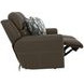 Arezzo Chocolate Zero Gravity Power Reclining Loveseat with Power Headrest