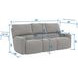 Rayton Mink 94" Zero Gravity Power Reclining Sofa with Power Headrest and USB Charging