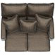 Rayton Mink 87" Zero Gravity Power Reclining Loveseat with Power Headrest and USB Charging