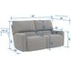 Rayton Mink 87" Zero Gravity Power Reclining Loveseat with Power Headrest and USB Charging