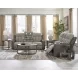 Point Clear Sisal Power Reclining Living Room Set