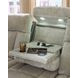 Point Clear Sisal 87" Power Reclining Sofa with USB Charging and LED