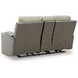 Point Clear Sisal 76" Power Reclining Loveseat with USB Charging