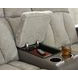 Point Clear Sisal 76" Power Reclining Loveseat with USB Charging