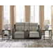 Point Clear Sisal 76" Power Reclining Loveseat with USB Charging