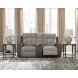 Point Clear Sisal 76" Power Reclining Loveseat with USB Charging