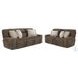 Lynx Mocha Zero Gravity Power Reclining Living Room Set