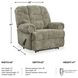 Movie Man Taupe Zero Wall Recliner