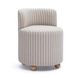 Hakuna Black and White Upholstered Desk Chair