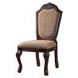 Chateau De Ville Brown Upholstered Side Chair Set of 2