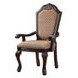 Chateau De Ville Brown Upholstered Arm Chair Set of 2