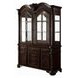 Chateau De Ville Espresso 4 Door Buffet and Hutch with LED