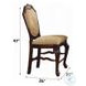 Chateau De Ville Espresso Counter Height Chair Set of 2