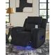 Broad Cove Black Zero Gravity Power Recliner with USB Charging and LED