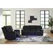 Broad Cove Black 78" Zero Gravity Power Reclining Loveseat with USB Charging and LED
