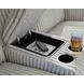 Broad Cove Alloy 78" Zero Gravity Power Reclining Loveseat with USB Charging and LED