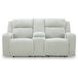 Broad Cove Alloy 78" Zero Gravity Power Reclining Loveseat with USB Charging and LED